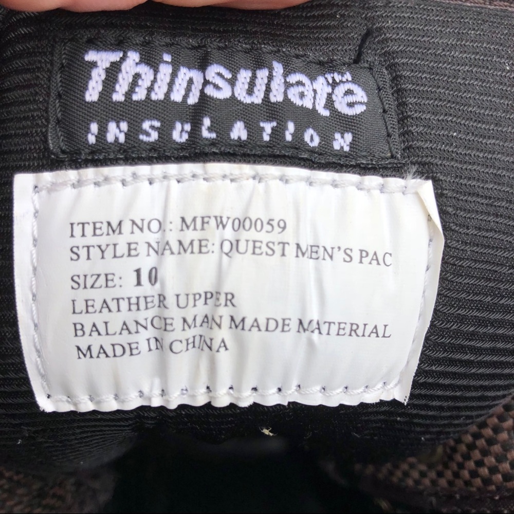 Men's Insulated Boots! EUC! - Picture 7 of 7